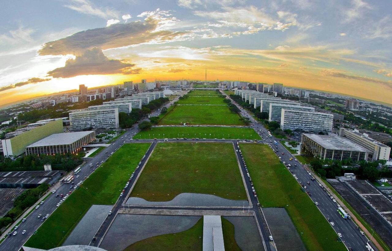 V1005 Flat 10º Andar Com Vista Para Esplanada Brasília Extérieur photo